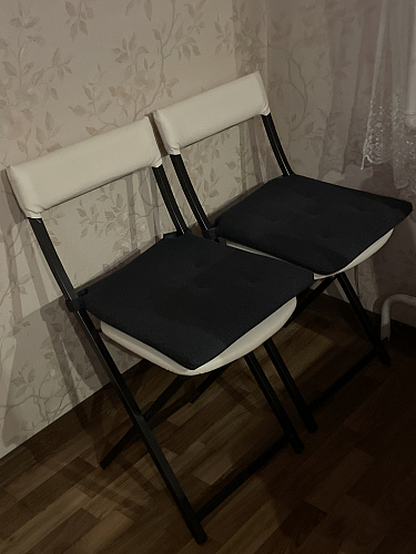 Стул на металлокаркасе Elevis ваниль крап / темный мусс фото покупателя 2